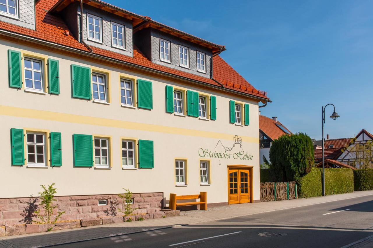 Staimicher Hoehen - Premium Appartements Kurort Steinbach-Hallenberg 외부 사진