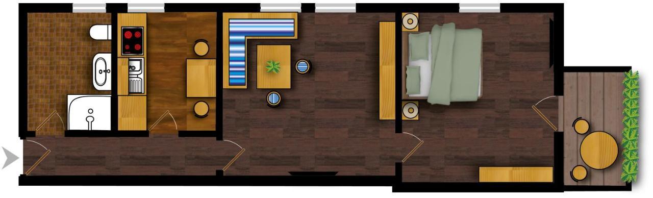 Staimicher Hoehen - Premium Appartements Kurort Steinbach-Hallenberg 객실 사진