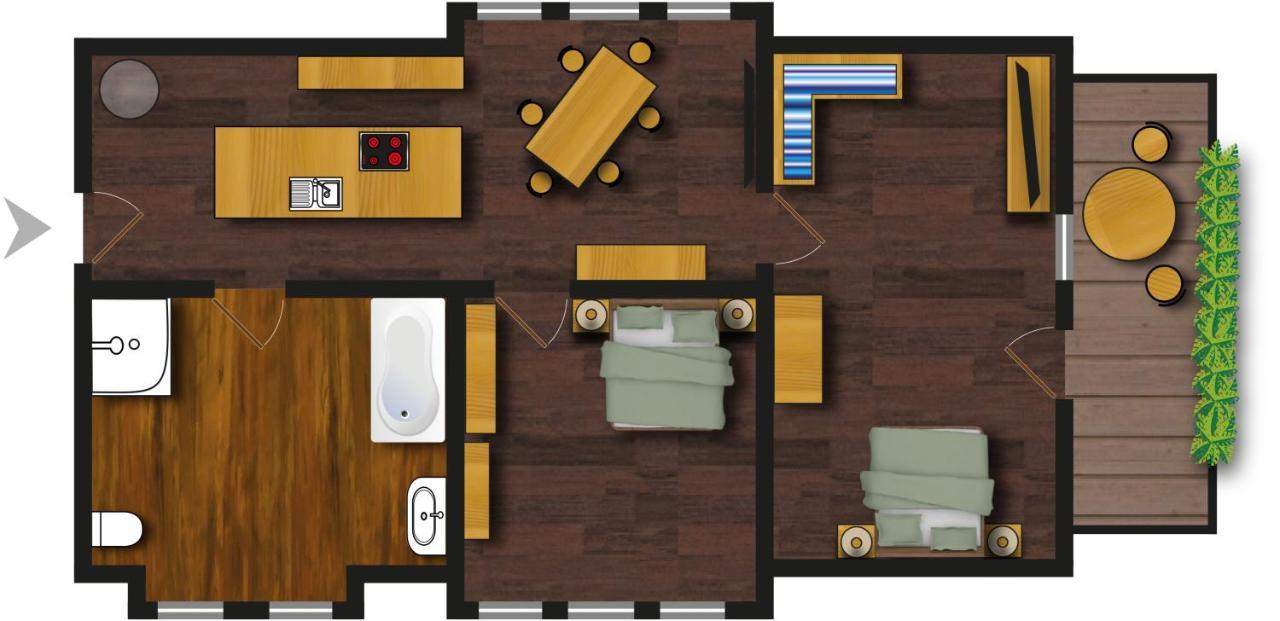Staimicher Hoehen - Premium Appartements Kurort Steinbach-Hallenberg 객실 사진